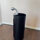 Modernist Italian Metal and Black Abs Umbrella Stand Model Golf by Magis