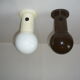 Pair of eye ball wall lamps - Resistex - from the 70s
