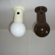 Pair of eye ball wall lamps - Resistex - from the 70s