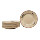 Dessert plates x10 - Moulin des Loups - Orchies