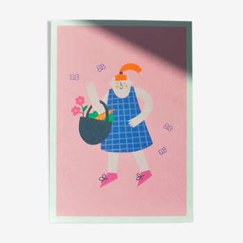 Illustration Retour de marché