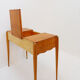 Dressing table with mirror, drop leaf and drawers - 20th century