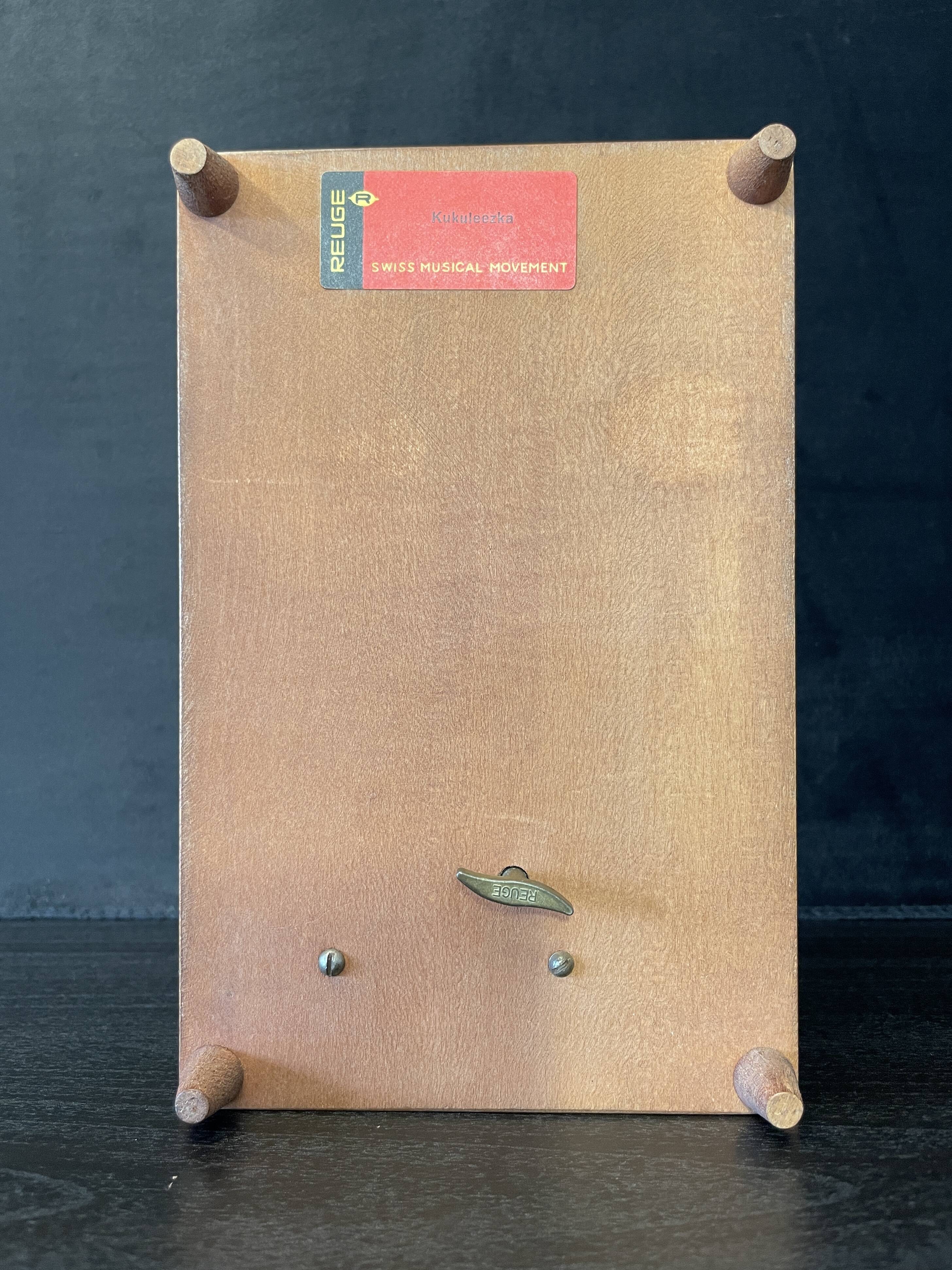 "Music box 'Flowers of Life' by the brand Reuge (1970, Switzerland)"