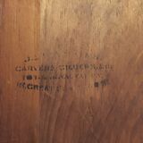 Very old fireplace mirror 99 x 65 cm