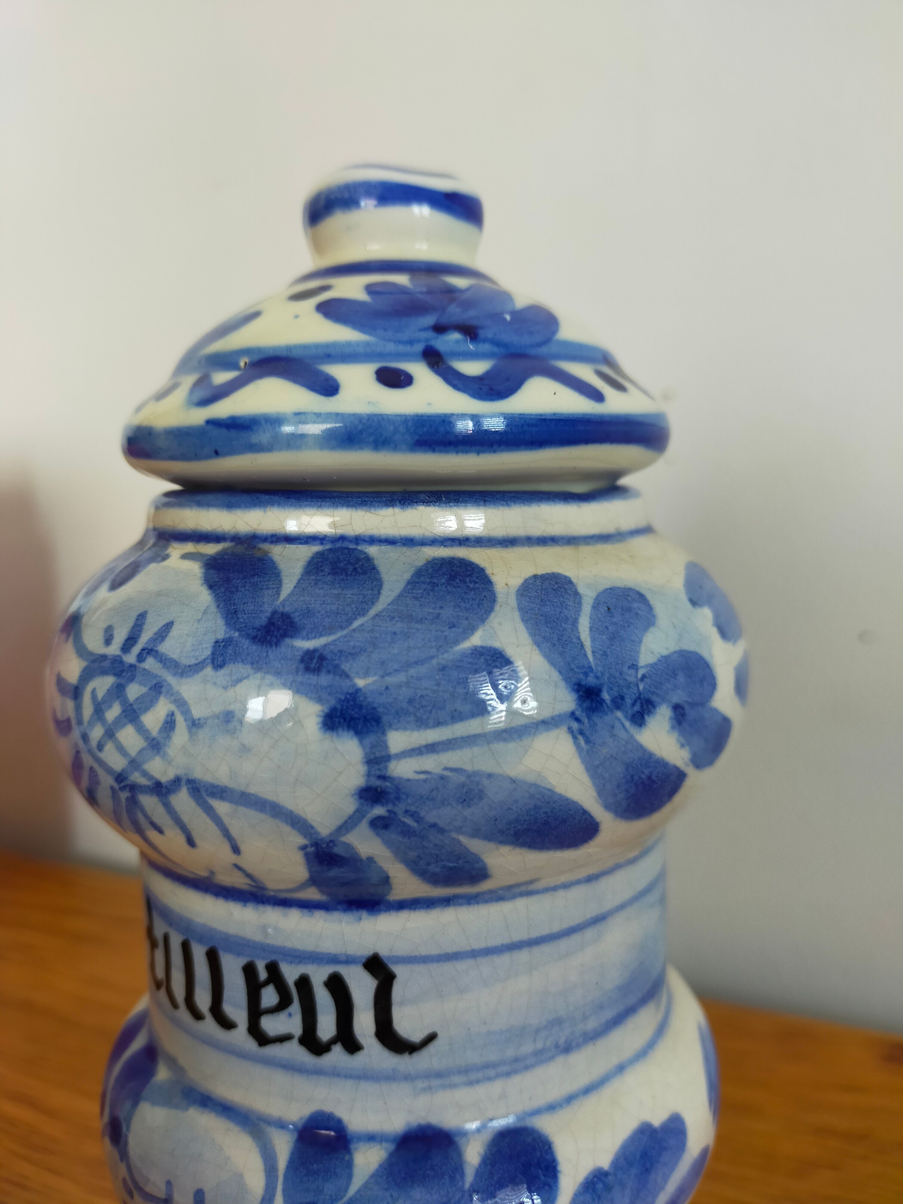 Pharmacy pot apothecary vintage herbalist ancient curiosity