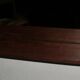 Danish teak wall mirror with shelf, 1960s