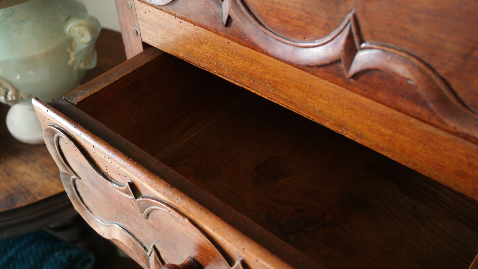 Artisanal walnut dresser late nineteenth early twentieth century