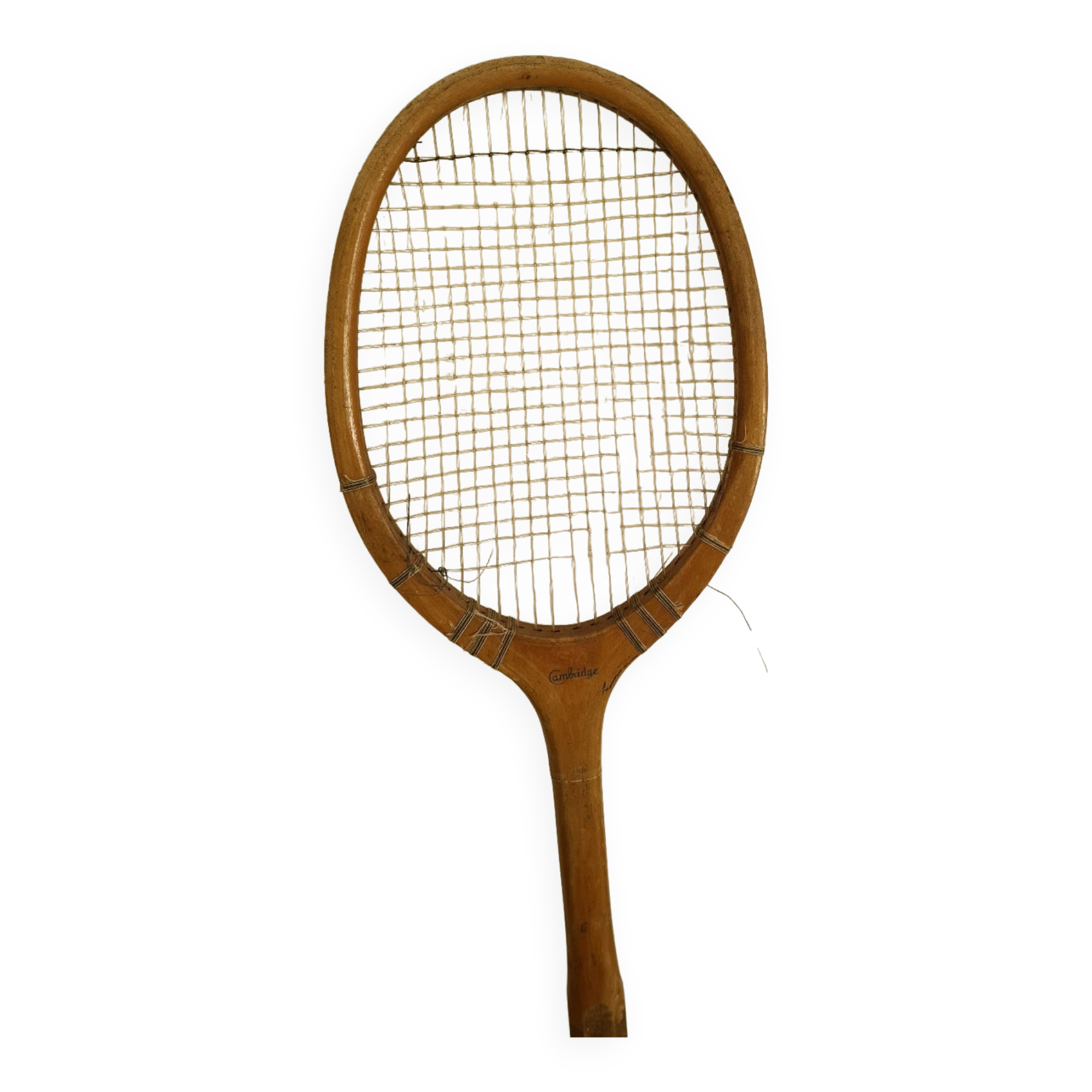 Old tennis racket