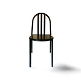 6 chaises Rober Mallet Stevens Noires