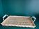 Wicker and ceramic dish