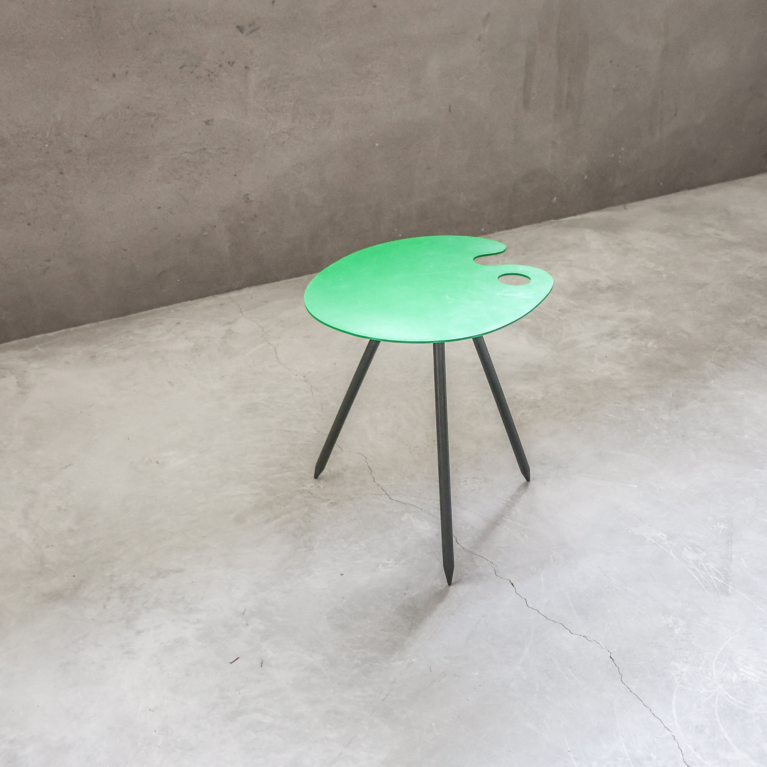 Side table by Lucien de Roeck for Bois Manu