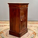 Bedside of the period Charles X in marquetry XIXth