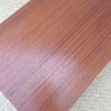 Pair of hanging teak bedside tables