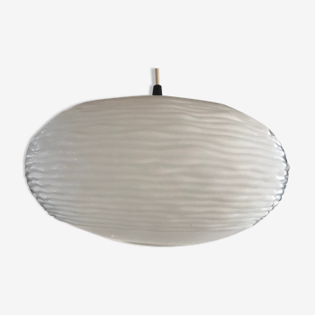 Opaline pendant lamp by louis kalff for Philips