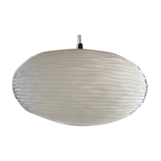 Opaline pendant lamp by louis kalff for Philips