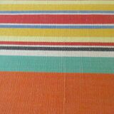 Metal folding and striped canvas, 70s