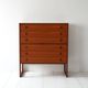 Danish teak chest of drawers from the 1960s by Arne Wahl Iversen