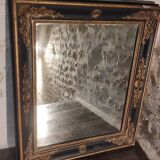 Black and gold mirror