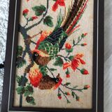 Bird tapestry frame