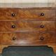 Victorian Chest of Drawers in Satin Walnut, Circa 1860