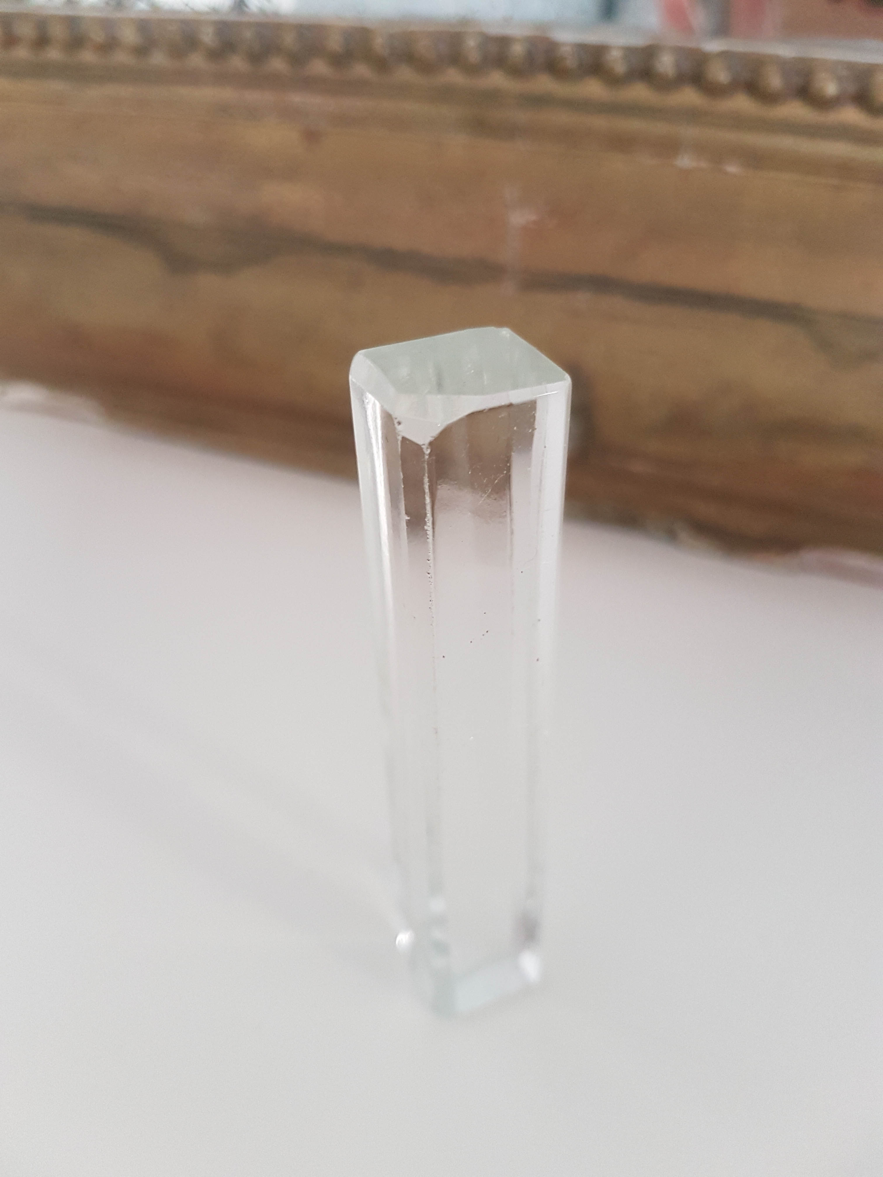Lot de 6 porte-couteaux en cristal Tchécoslovaque