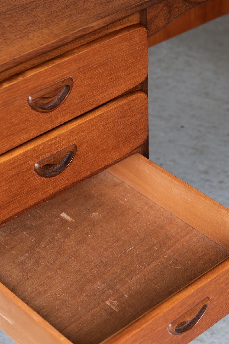 Bureau de Louis Van Teeffelen pour Wébé design hollandais, années 1950