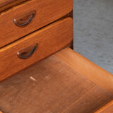 Writing desk by Louis Van Teeffelen for Wébé, Dutch design, 1950s