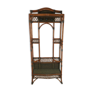 porte manteaux en rotin