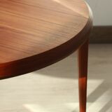 Round teak coffee table - Johannes Andersen - CF Christensen from Silkeborg