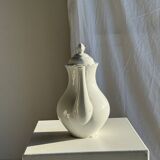 White Bavarian porcelain teapot H27