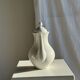 White Bavarian porcelain teapot H27
