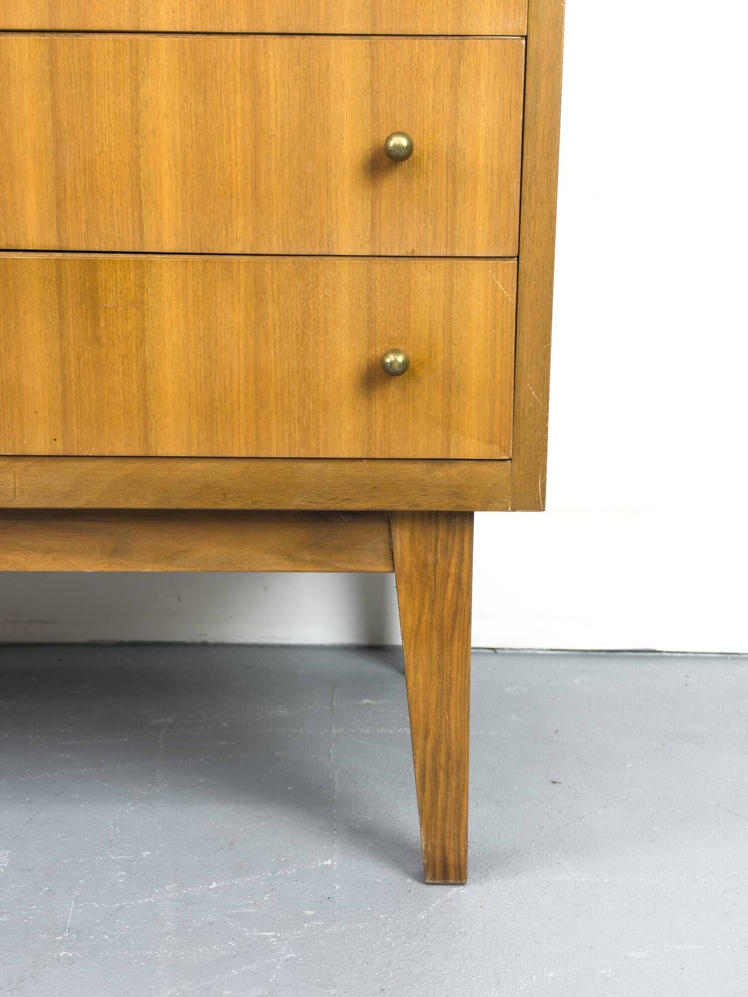 Mid-Century Sideboard in Walnut by Georg Satink for WK Möbel, 1950s