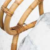 Rattan side chair, Dutch design, 1950’s