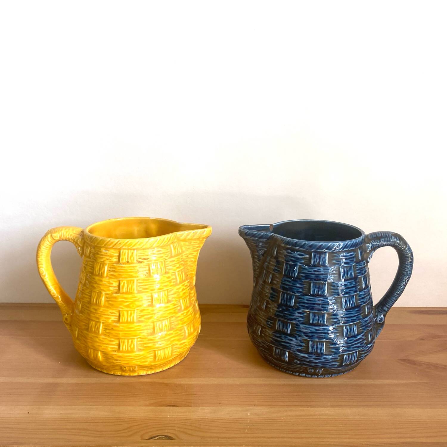 Digoin Sarreguemines Pitchers - Vintage