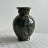 Signed ceramic vase.