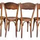Set of 4 chairs W. Baumann & Cie