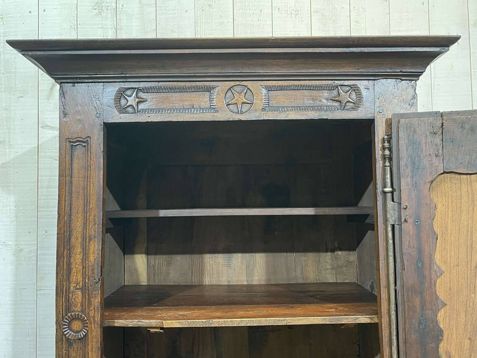 Bonnetière 18ème en noyer