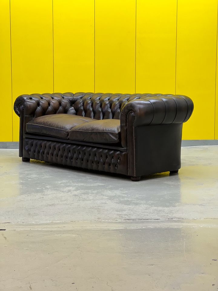 1990s Chesterfield Sofa and Chair