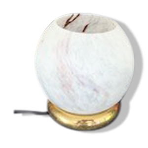 lampe boule à poser