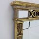 1980s Large Asian Carved Wood Mirror