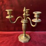 Pair of bronze candlesticks
