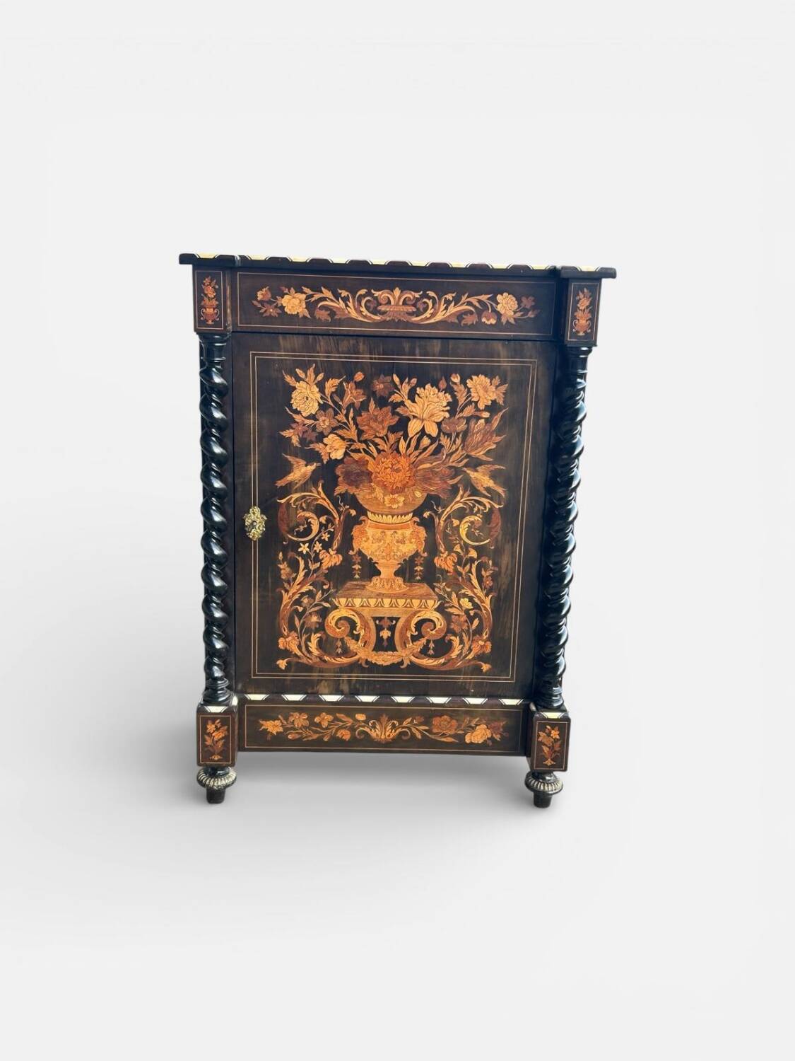 Sideboard - a piece of furniture at a supporting height or in between, made of marquetry and pl