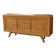 Buffet brutaliste en chêne 1960