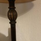 Wooden lamp base