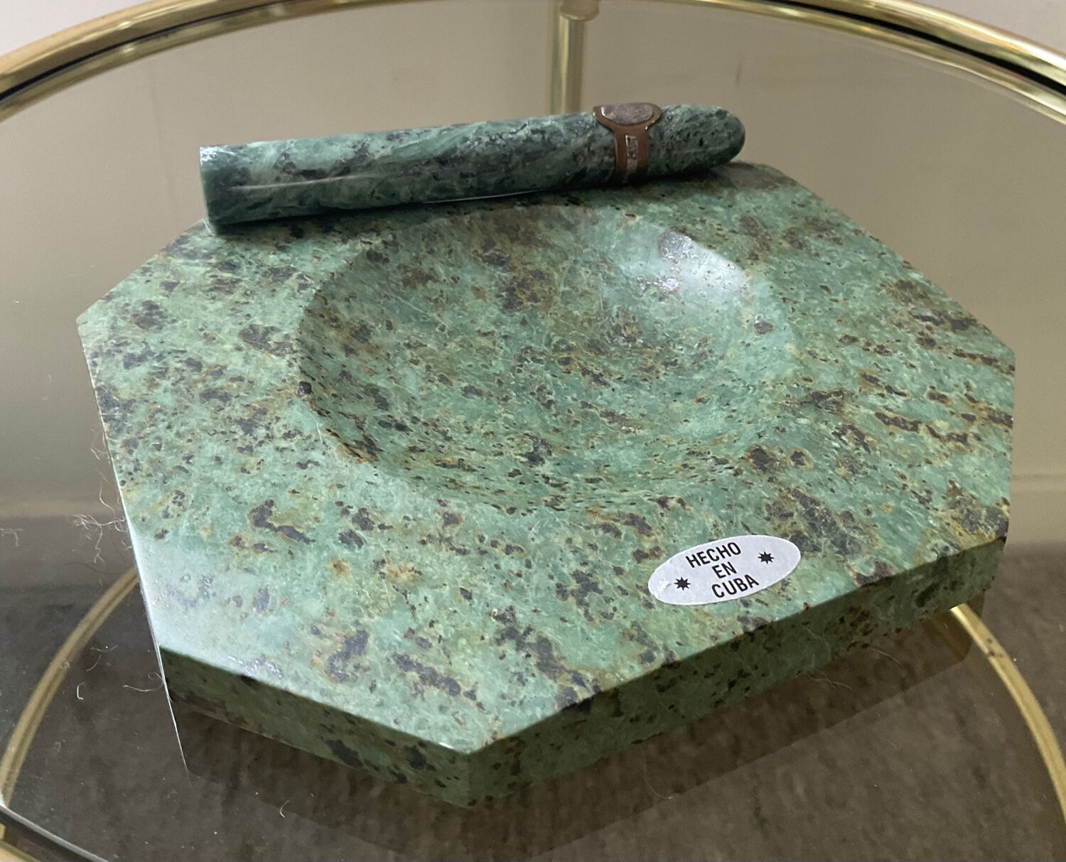 Cendrier vintage en marbre
