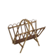 Rattan magazine rack