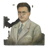 Portrait signed A. Stadler from 1946