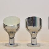 Sophisticated Franco Albini, Franca Helg and Antonio Piva chromed AM/AS series ceiling spotlight, Italy 1950s