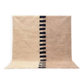 Tapis en laine pure artisanale traditionnelle taille 200 x 300 cm