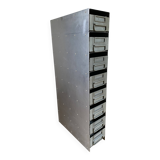 Meuble d'atelier en métal pour outils visserie 8 tiroirs vintage